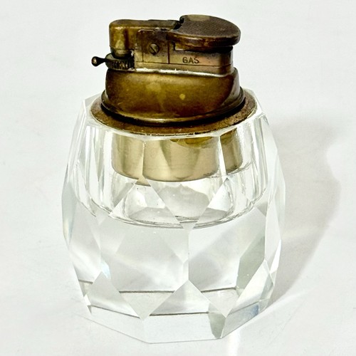 Vintage faceted cut - crystal, &