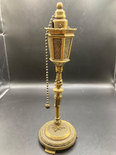Vintage street lamp with - street,