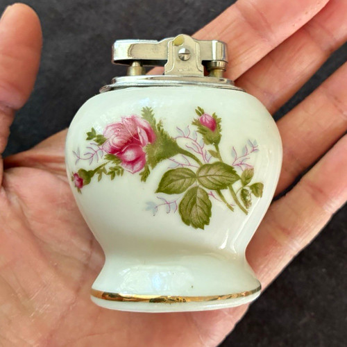 Japan porcelain table - japan, lighter