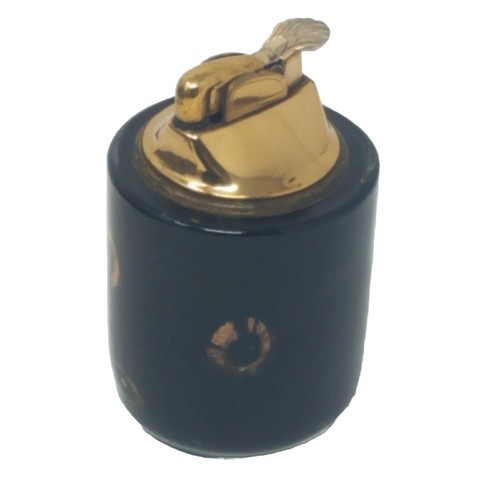 Vintage evans black glass - evans,