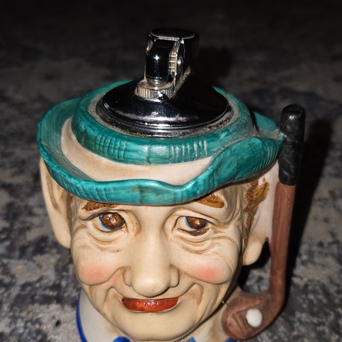 Ceramic figural table lighter - figural,