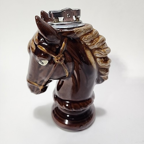 Ceramic horse head table - head,