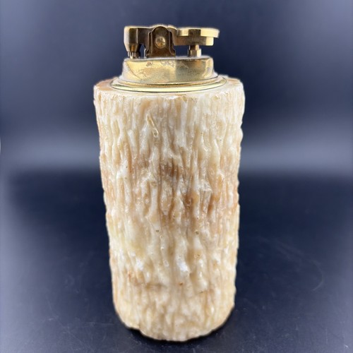 Alabaster table lighter - alabaster,
