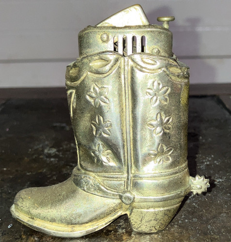 Vintage cowboy boot shaped - cowboy, boot-shaped