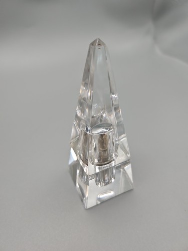 Vintage crystal glass - vintage, obelisk